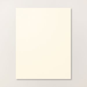 VERY VANILLA 8-1/2" X 11" CARDSTOCK