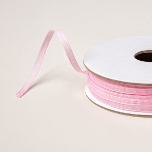 BUBBLE BATH 1/8" (3.2 MM) FAUX LINEN RIBBON