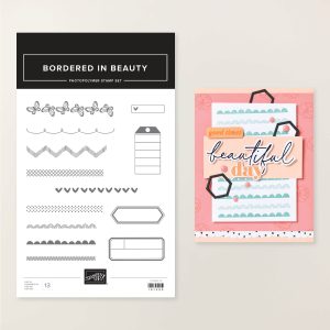 BORDERED IN BEAUTY PHOTOPOLYMER STAMP SET