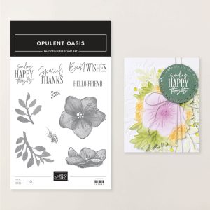 OPULENT OASIS PHOTOPOLYMER STAMP SET (ENGLISH)