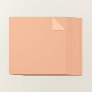 CRISP CANTALOUPE 12" X 12" (30.5 X 30.5 CM) TWO-TONE CARDSTOCK