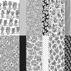 ARTISAN SKETCHED GARDEN 12" X 12" (30.5 X 30.5 CM) DESIGNER SERIES PAPER