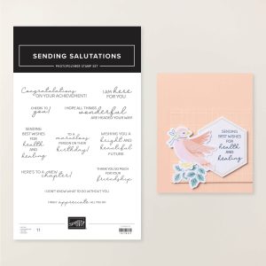 SENDING SALUTATIONS PHOTOPOLYMER STAMP SET (ENGLISH)