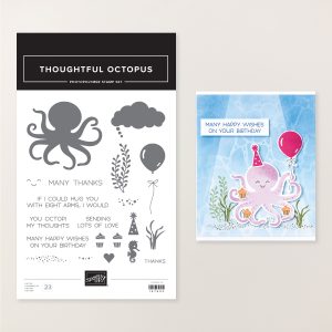 THOUGHTFUL OCTOPUS PHOTOPOLYMER STAMP SET (ENGLISH)