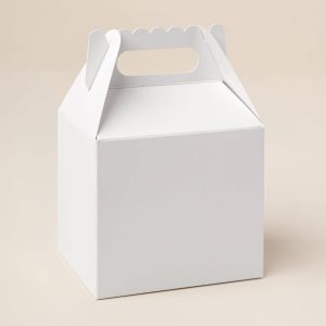 WHITE GABLE BOXES